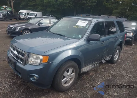 2012 Ford Escape Xlt из США, поврежденный, VIN 1FMCU9D73CKA97275